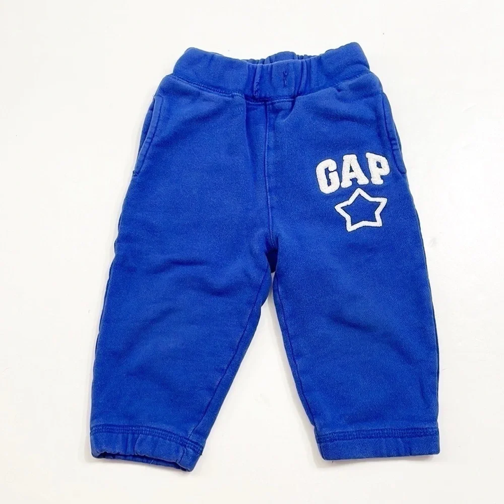 GAP baby boys blue sweatpants